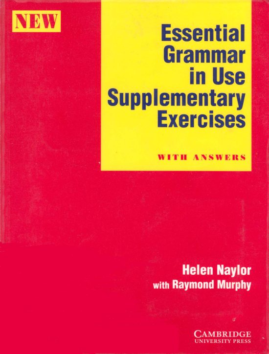 جلد Essential Grammar in Use: Supplementary Exercises with Answers