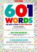 جلد 601 Words You Need to Know to Pass Your Exam